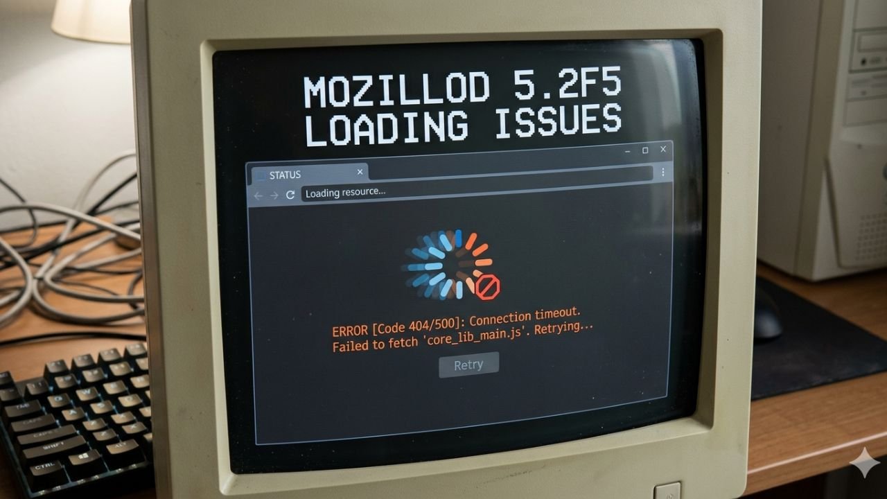 Mozillod5.2f5 Loading Issues