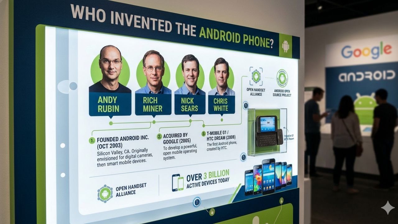 Who Invented Android Phone